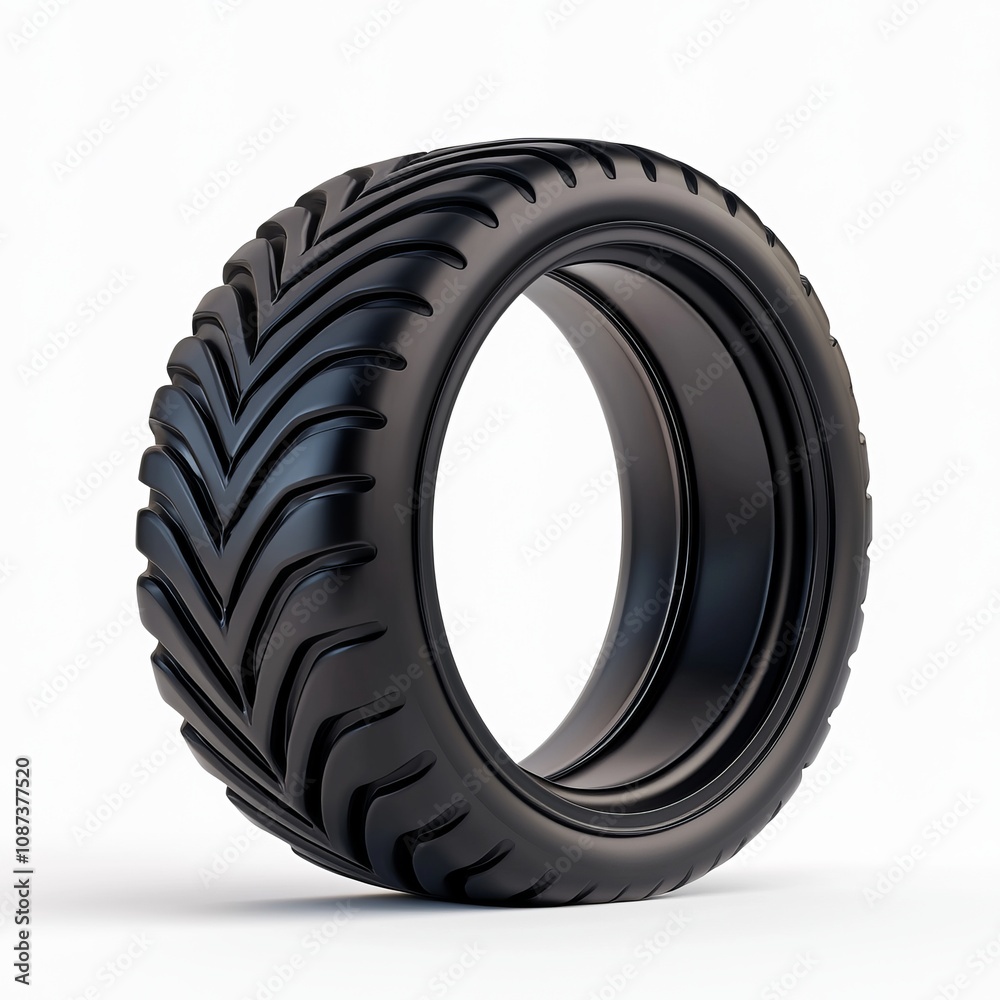 Sleek and Robust Black Tire Design for Heavy-Duty Vehicles Sleek and Robust Black Tire Design for Heavy-Duty Vehicles
