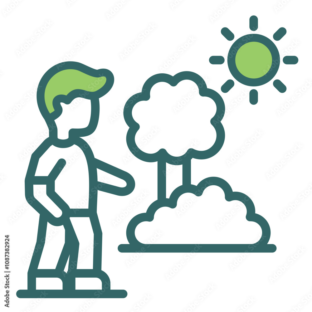 Nature Walk Icon Nature Walk Icon