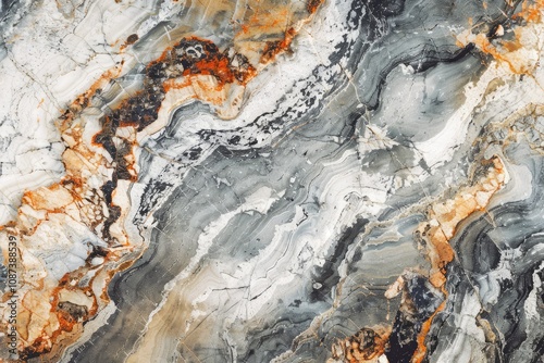 Rough marble texture in earthy tones