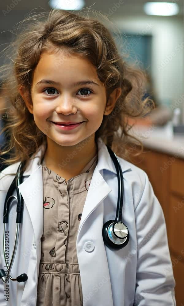 A paediatrician examines a small child. Medical treatment and examination
A paediatrician examines a small child. Medical treatment and examination