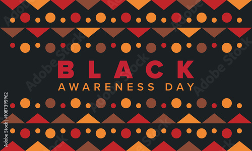 Black Awareness Day. Holiday in Brazil. Afro Brazilians. Celebrate awareness by the black community in November. African and brazilian culture. Black history art. Vector illustration