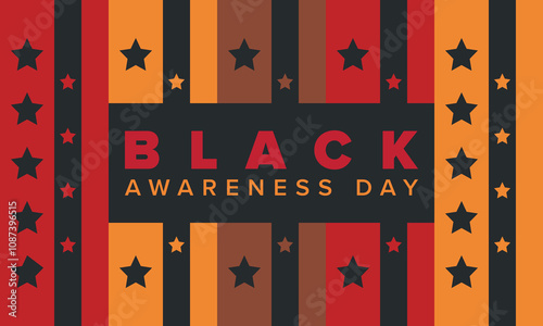 Black Awareness Day. Holiday in Brazil. Afro Brazilians. Celebrate awareness by the black community in November. African and brazilian culture. Black history art. Vector illustration