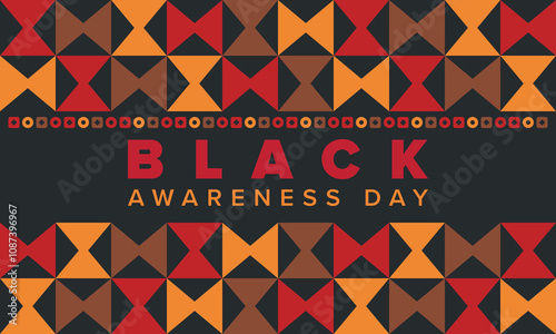 Black Awareness Day. Holiday in Brazil. Afro Brazilians. Celebrate awareness by the black community in November. African and brazilian culture. Black history art. Vector illustration