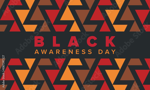 Black Awareness Day. Holiday in Brazil. Afro Brazilians. Celebrate awareness by the black community in November. African and brazilian culture. Black history art. Vector illustration