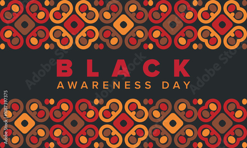 Black Awareness Day. Holiday in Brazil. Afro Brazilians. Celebrate awareness by the black community in November. African and brazilian culture. Black history art. Vector illustration