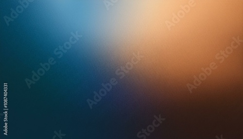 Abstract background, Café Noir and Cambridge blue gradient background with light leak and grainy texture. Wallpaper abstract 