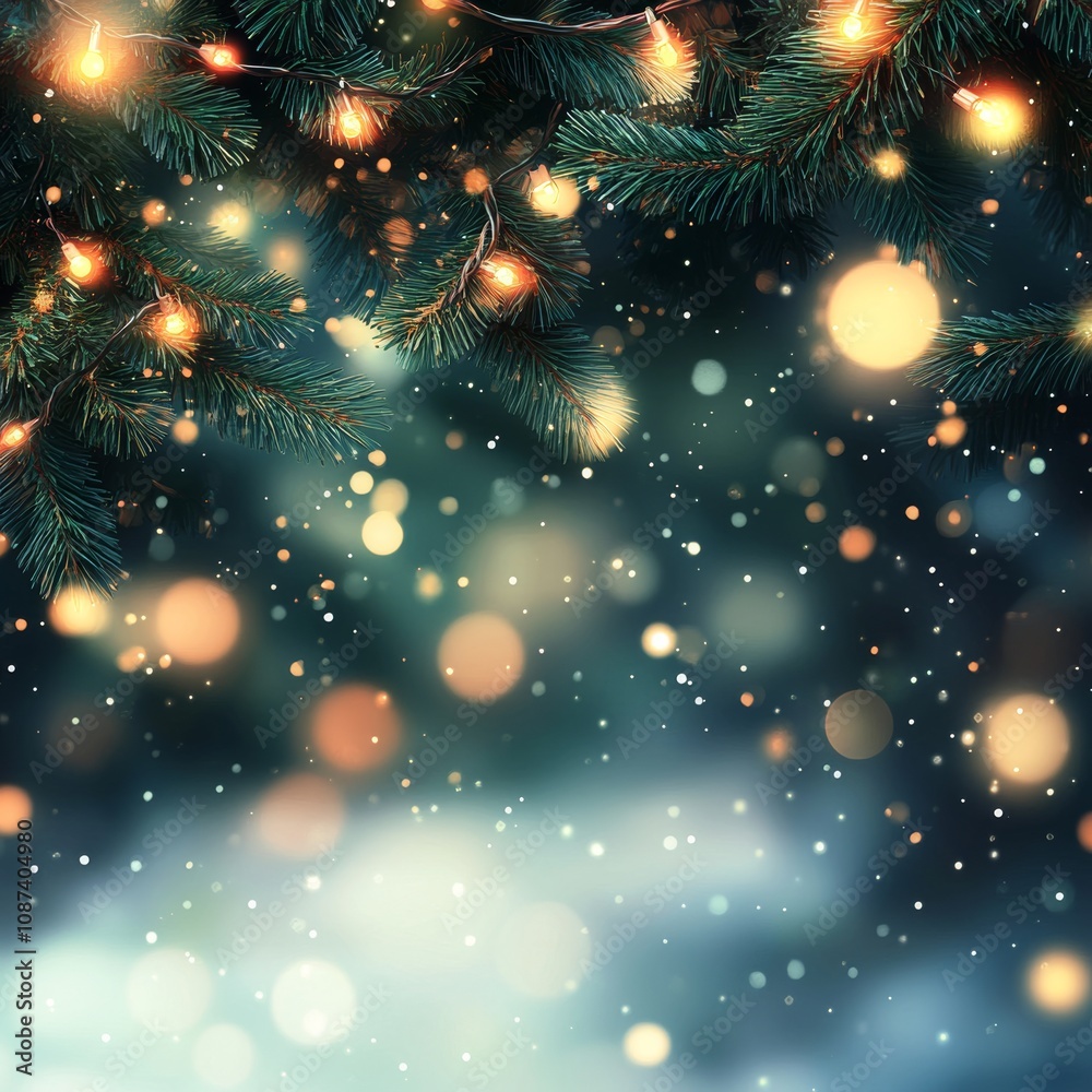 Christmas winter blurred background. Xmas tree with snow decorated with garland lights, holiday festive background. Widescreen backdrop. New year Winter art design, wide screen holiday border See Less Christmas winter blurred background. Xmas tree with snow decorated with garland lights, holiday festive background. Widescreen backdrop. New year Winter art design, wide screen holiday border See Less