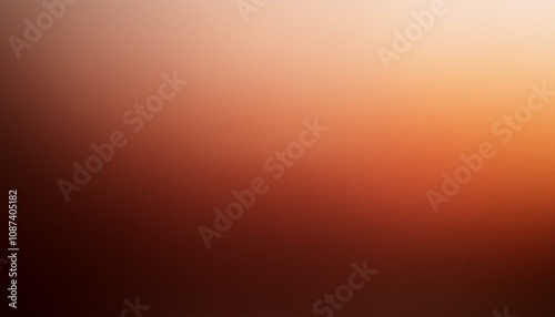 Abstract background, Burnt sienna and Burnt umber gradient background with light leak and grainy texture. Wallpaper abstract