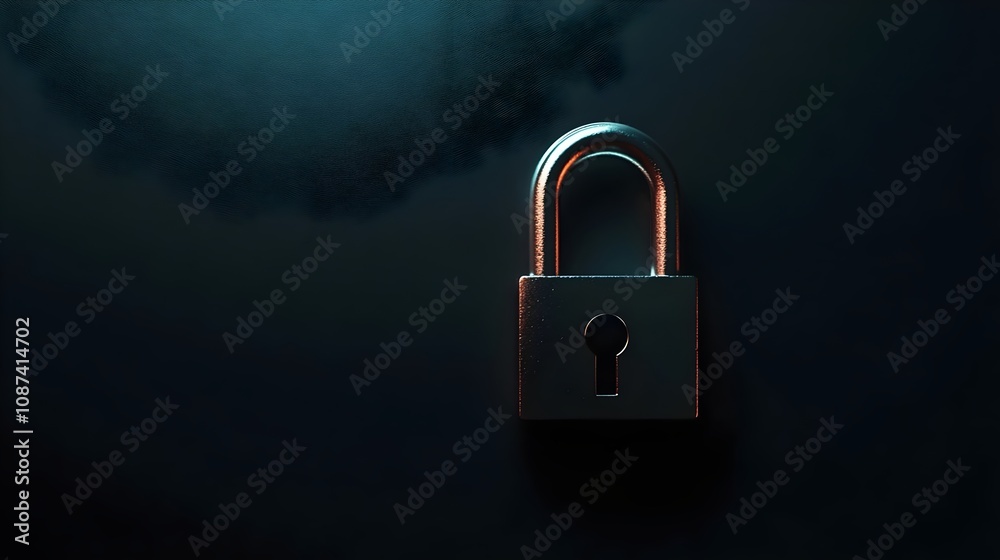 3D illustration of closed lock symbols of cybersecurity. Cyber security, business technology, global internet security, data processing, connections and digital interface concept 3D illustration of closed lock symbols of cybersecurity. Cyber security, business technology, global internet security, data processing, connections and digital interface concept