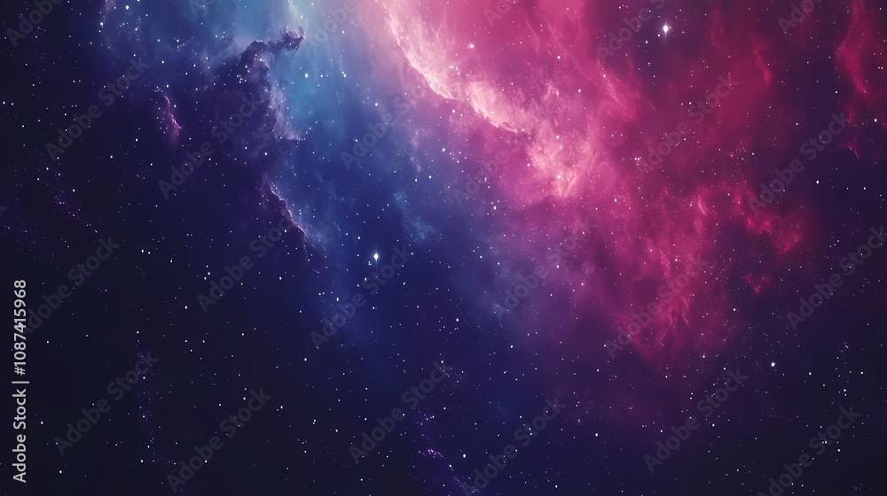 Fototapeta premium Space galaxy background. Vivid Galaxy Vortex. Illustration