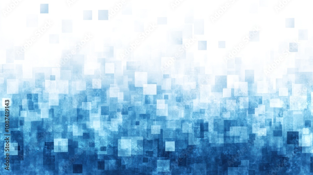 Abstract Blue Square Pattern Background Design Abstract Blue Square Pattern Background Design