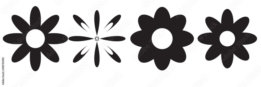 White daisy chamomile set. Daisy flowers on blue background. sweet flowers plant collection. Daisy flowers shape illustration icon. White daisy chamomile set. Daisy flowers on blue background. sweet flowers plant collection. Daisy flowers shape illustration icon.