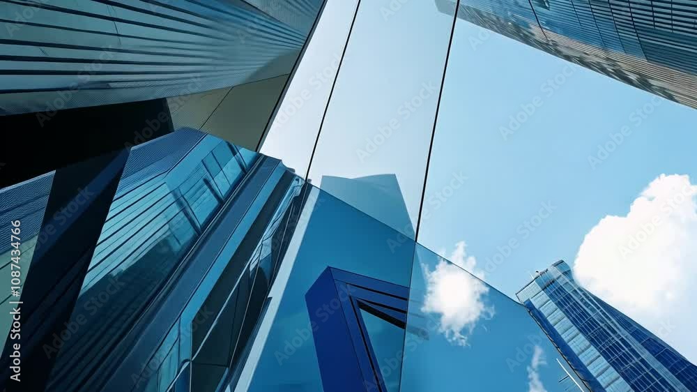 modern office building in the city