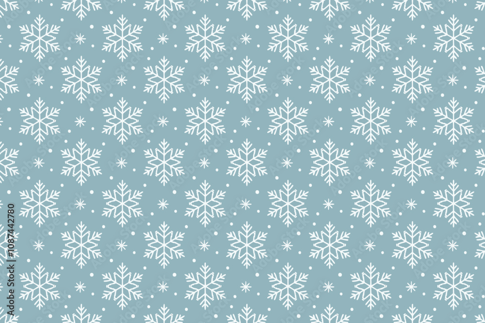 Winter background, snowflakes on a beautiful background Winter background, snowflakes on a beautiful background