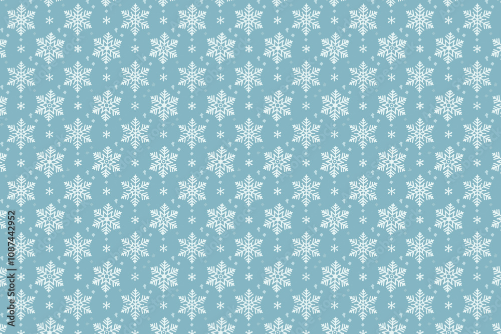 Winter background, snowflakes on a beautiful background Winter background, snowflakes on a beautiful background