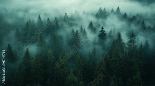 Landscape Photography of Mountain and Forest during different weather