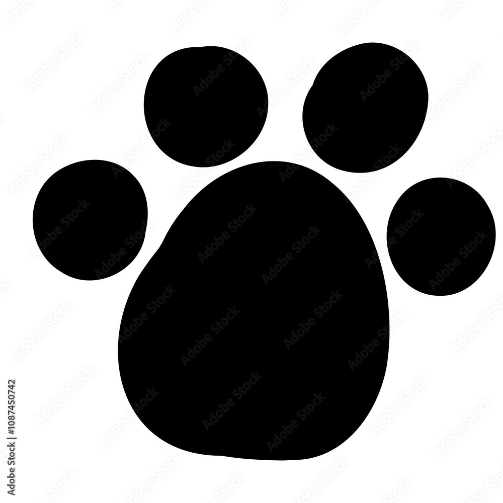 Dog paw Dog paw