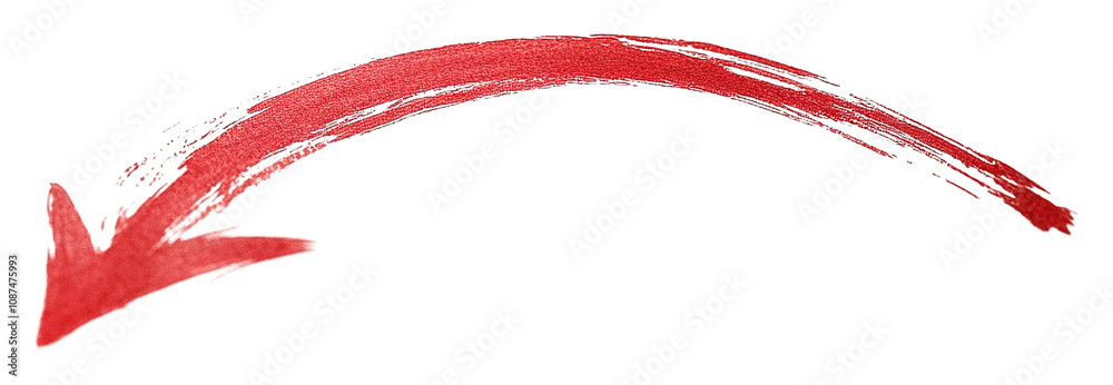 Red brush arrow transparent png Red brush arrow transparent png