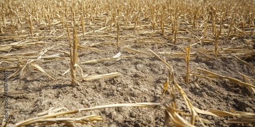 Straw appears dried up during the dry season, showcasing the effects of seasonal changes on straw. This image captures the essence of straw s transformation in the dry season. photo