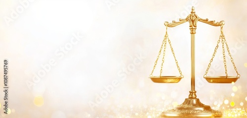 The golden scale of justice symbolizes the importance of balance in our society, reminding us that fairness and equality are essential for a harmonious community.