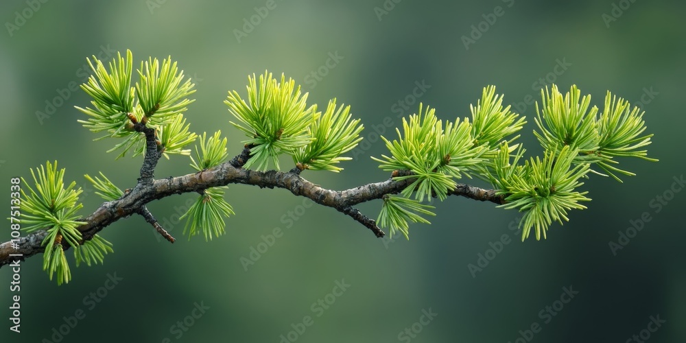 Larch Diana branch showcases the beauty of Larix kaempferi Diana, emphasizing its elegant foliage and structure. This Larch Diana branch captivates with its unique characteristics. Larch Diana branch showcases the beauty of Larix kaempferi Diana, emphasizing its elegant foliage and structure. This Larch Diana branch captivates with its unique characteristics.