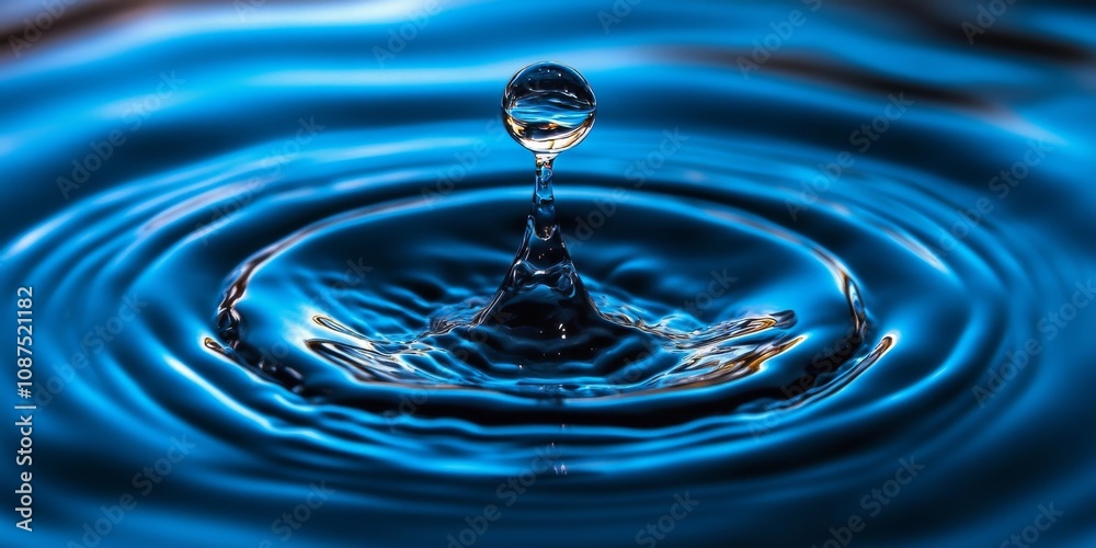 Abstract water drop images create a captivating backdrop, showcasing intricate designs formed by water drops. These abstract water drop visuals enhance any creative project with their beauty.