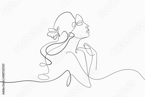 illustration of a woman