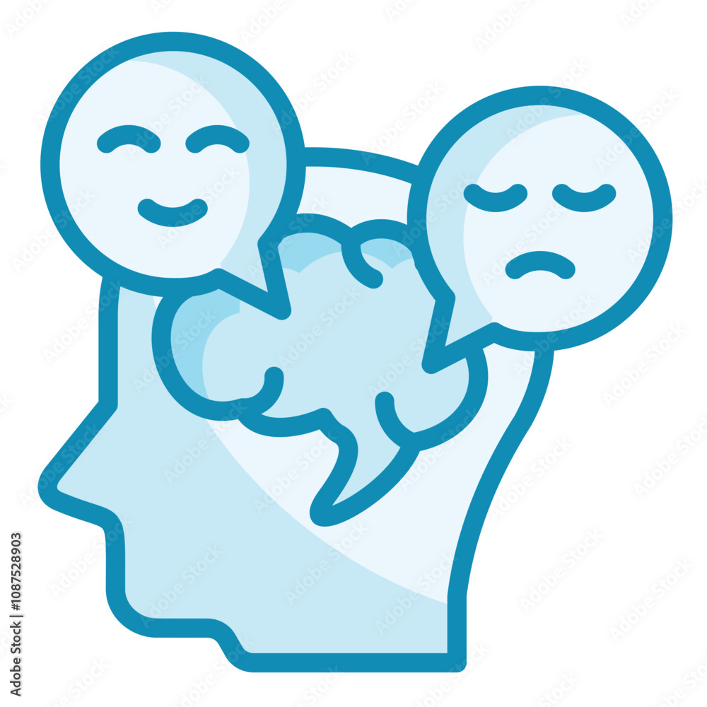 Dissociation Icon Dissociation Icon