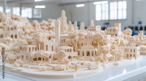 Handmade artisan quality emphasized through a rigorous inspection of individually carved wooden sculptures, ensuring they meet artistic and material standards, Photorealistic