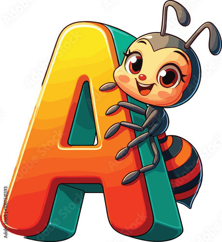 ant silhouette vector artwork illustration