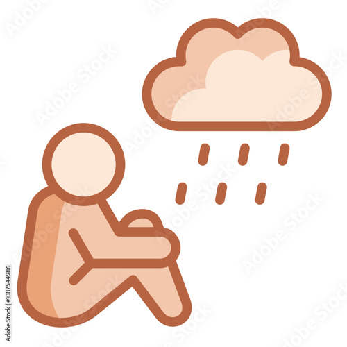 Loneliness Icon
