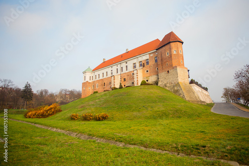 Royal castle in Sandomierz, Poland