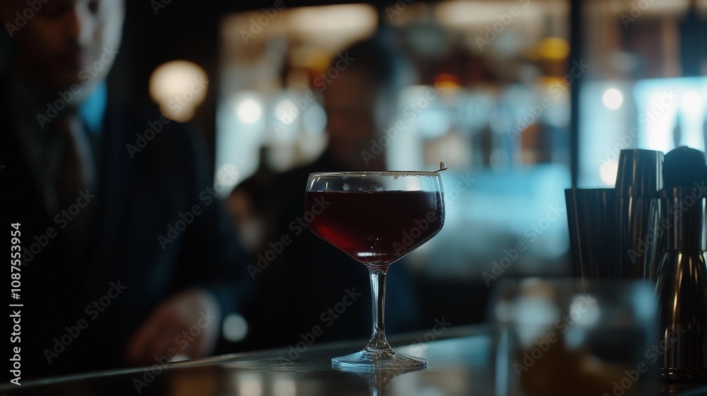 Obraz premium glass of wine