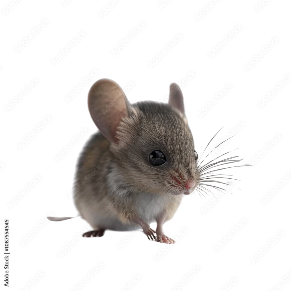 Cute Mouse Portrait Cute Mouse Portrait