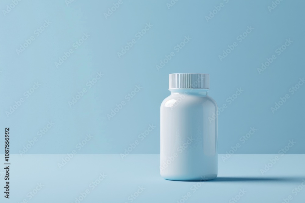 Prescription bottle with insurance approval blank space Prescription bottle with insurance approval blank space