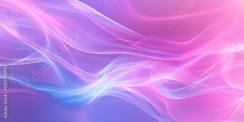 Abstract soft light in shades of pink and purple creates a captivating neon background. This pastel color scheme offers a mesmerizing display of abstract pink purple neon soft light.