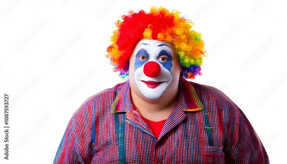 portrait of a clown