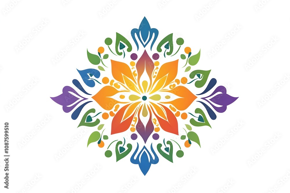 Obraz premium Ornamental luxury mandala pattern luxury ornamental mandala design background in gold color mandala design idea, mandala design vector, mandala sample flower Mandala for print poster, cover, brochure