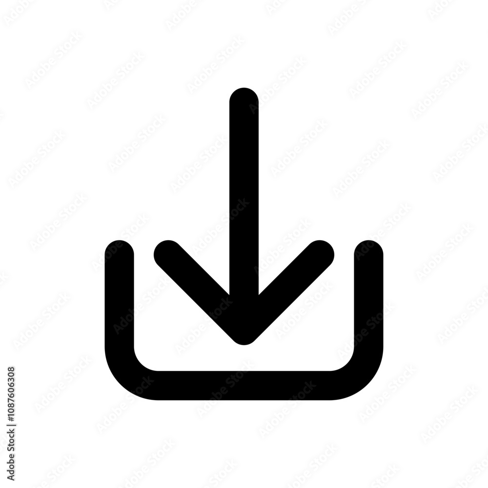 Download icon signage trendy design template. Download icon signage trendy design template.