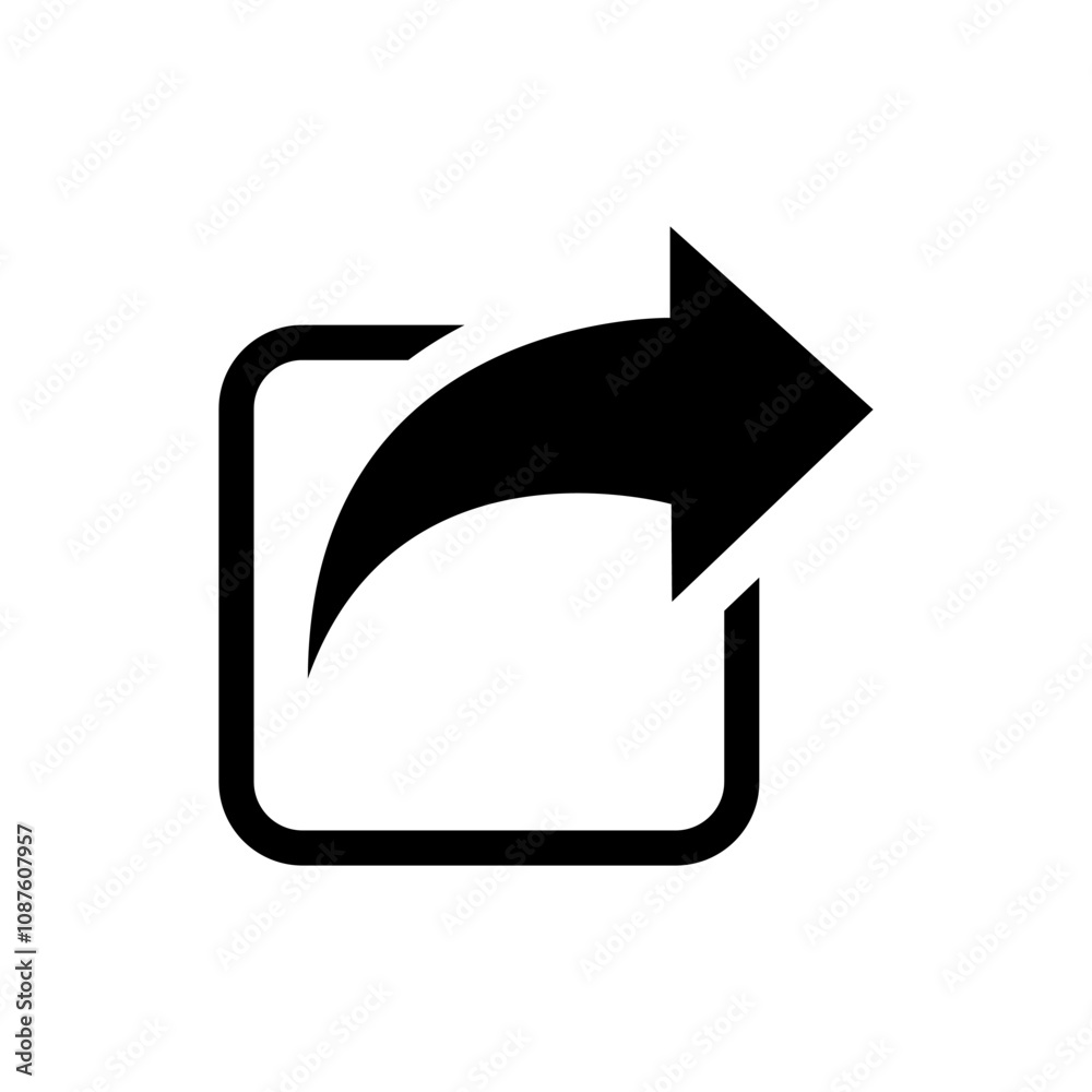 Share icon signage trendy design template. Share icon signage trendy design template.