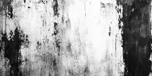 Wallpaper Mural Textured grunge background in black and white, featuring a distinct contrast that highlights the unique characteristics of grunge style, perfect for various creative projects needing a grunge Torontodigital.ca