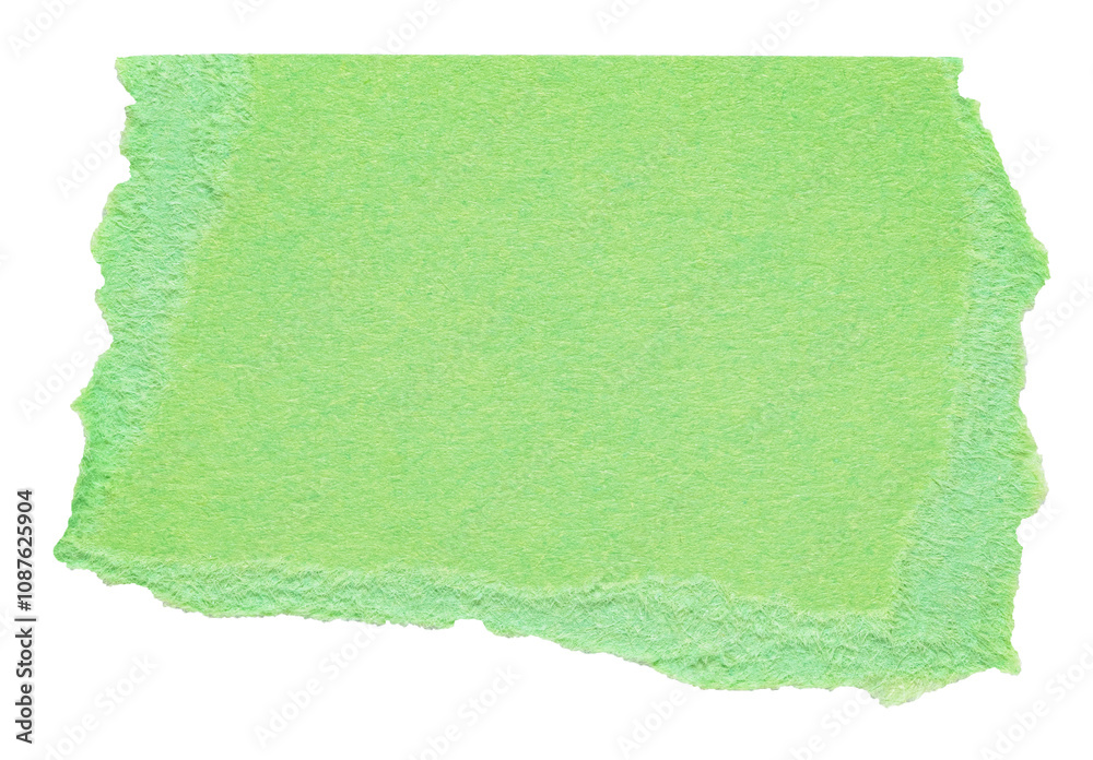 Isolated cut out torn piece of blank green paper note cardboard with texture and copy space for text, transparent png background design element Isolated cut out torn piece of blank green paper note cardboard with texture and copy space for text, transparent png background design element