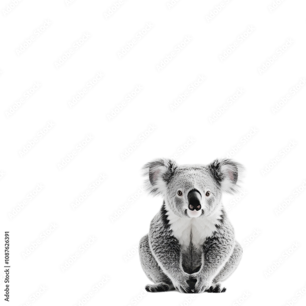 Charming Koala in Tranquil Setting