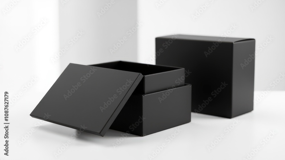 A set of wholesale magnetic gift boxes displayed with clean designs, ideal for bulk product packaging concepts. A set of wholesale magnetic gift boxes displayed with clean designs, ideal for bulk product packaging concepts.