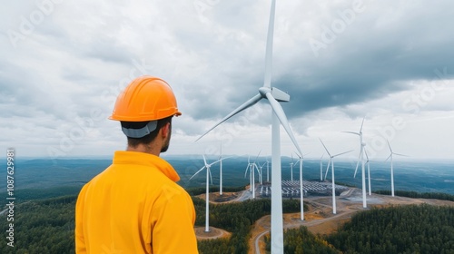 Smart Energy Stock Solutions. Aerial View of Coal Mining Operations photo