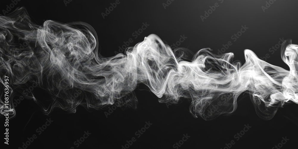 Abstract smoke gracefully dances against a black background, creating a captivating visual experience. This smoke abstract highlights the beauty of fluid motion and ethereal forms in a stark contrast. Abstract smoke gracefully dances against a black background, creating a captivating visual experience. This smoke abstract highlights the beauty of fluid motion and ethereal forms in a stark contrast.