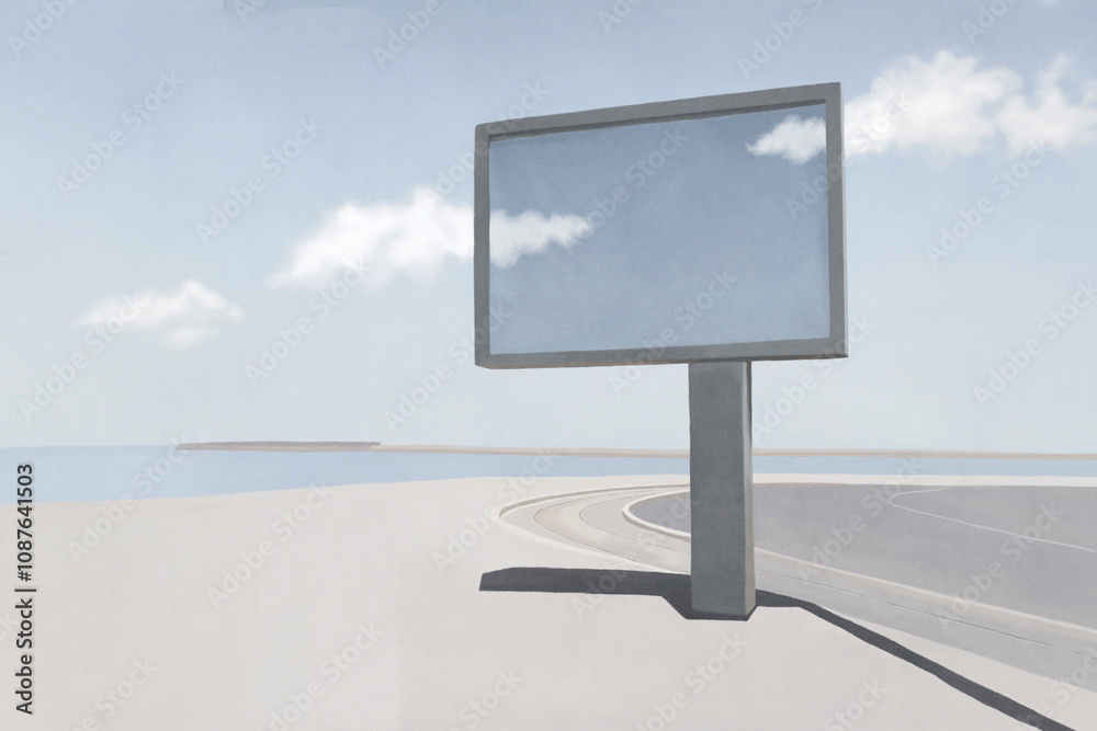 illustration of surreal abstract banner, illusion concept illustration of surreal abstract banner, illusion concept