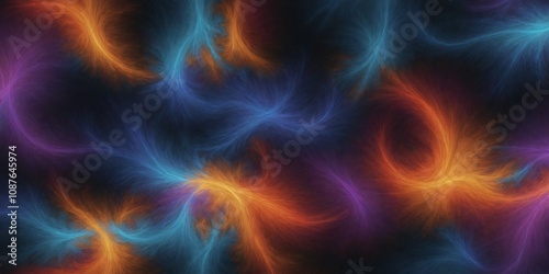 abstract background with smoke