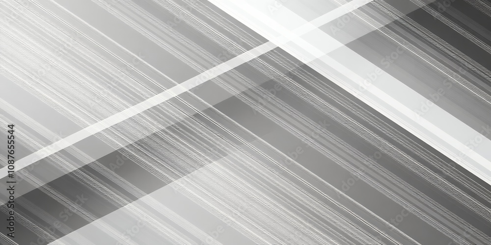 Obraz premium Abstract grayscale lines intersect, creating a dynamic visual.