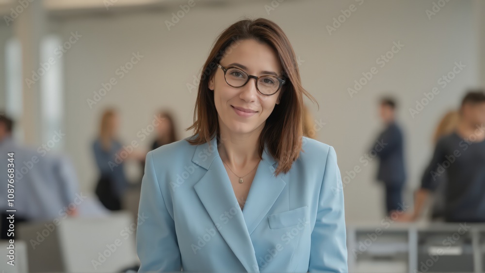 portrait of a businesswoman in office portrait of a businesswoman in office